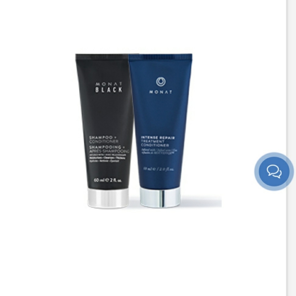 Monat Black 2-in-1 Shampoo + Conditioner & Intense